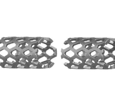 Angled Titanium Mesh